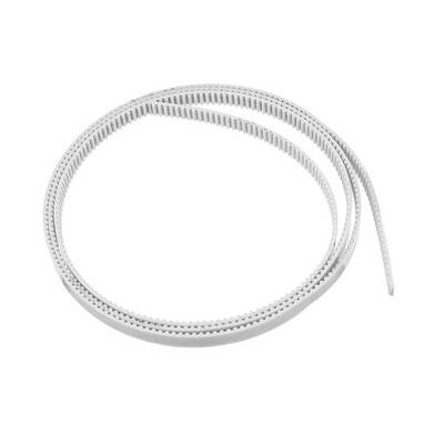 3D Yazıcı Beyaz Çelik GT2-6mm Zamanlama Kayışı - 1 Metre