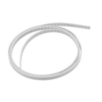 3D Yazıcı Beyaz Çelik GT2-6mm Zamanlama Kayışı - 1 Metre