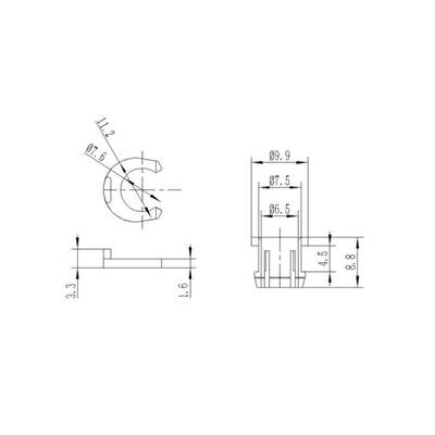 3D Yazıcı Bowden Hotend Teflon Tutucu Seti - 6mm