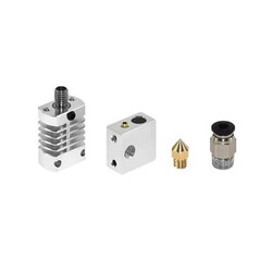 3D Yazıcı Creality CR10-MK8 Hotend/Extruder Seti - Mavi - Thumbnail