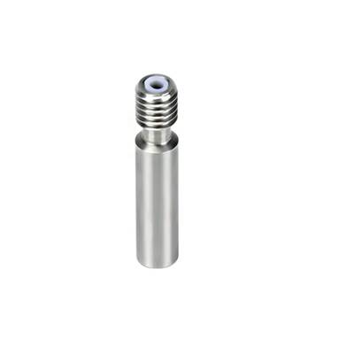 3D Yazıcı E3D V5 M6x30mm Dişsiz Barel - 1.75mm Teflon Borulu