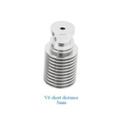 3D Yazıcı E3D V6 Direct Alüminyum Soğutucu Gövde(Radyatör) -3mm - Thumbnail