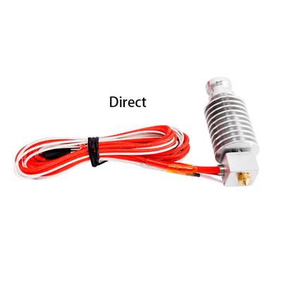 3D Yazıcı E3D V6 J Head Hotend Seti - Direct-Short Distance - 12V/40W