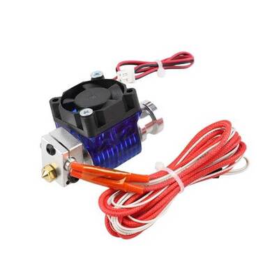 3D Yazıcı E3D V6 J Head Hotend Seti - Fanlı - 12V/40W