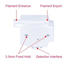 3D Yazıcı Filament Sensörü - Beyaz - Thumbnail