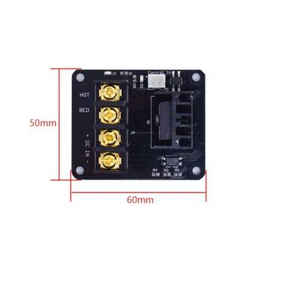 3D Yazıcı Heatbed/Isıtıcı Tabla Mosfet Güç Modülü - 25A/12V-24V