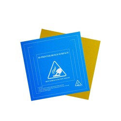 3D Yazıcı Isıtıcı Tabla Yüzeyi Geliştirilmiş Mavi Textured Kağıt Bant - 235x235mm - Thumbnail
