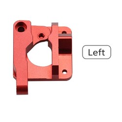 3D Yazıcı MK8 Alüminyum Extruder Seti - Left Hand - Kırmızı - Thumbnail