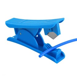 3D Yazıcı PTFE Teflon Boru Kesici - Mavi - Thumbnail