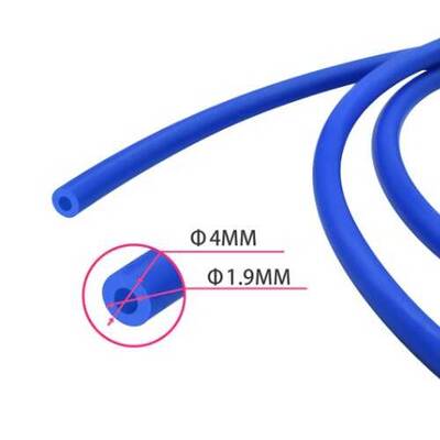 3D Yazıcı PTFE Teflon Boru - Mavi - 1 Metre