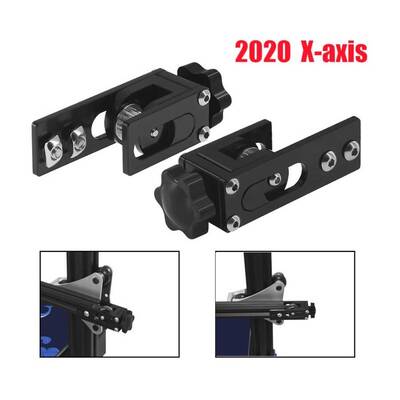 3D Yazıcı X Ekseni GT2 Kayış Gergi Seti - 20x20 Sigma