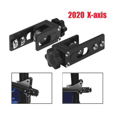 3D Yazıcı X Ekseni GT2 Kayış Gergi Seti - 20x20 Sigma
