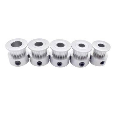 Robo90 - 3D Yazıcı/CNC 20 Diş GT2-6mm Kasnak - 4mm Şaft Çapı