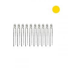 3mm Sarı Şeffaf Led (10 lu paket) - Thumbnail