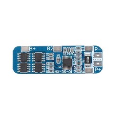 3S 10A BMS 18650 Lityum Pil Şarj Koruma Devresi - 12.6V - Thumbnail