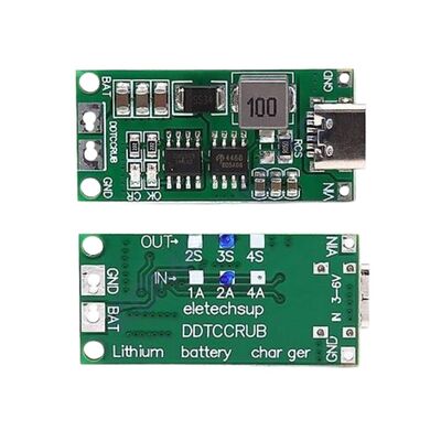 3S 2A Type-C Şarj Modülü Çok Hücreli 18650 Lityum Pil Şarj Devresi 12.6V