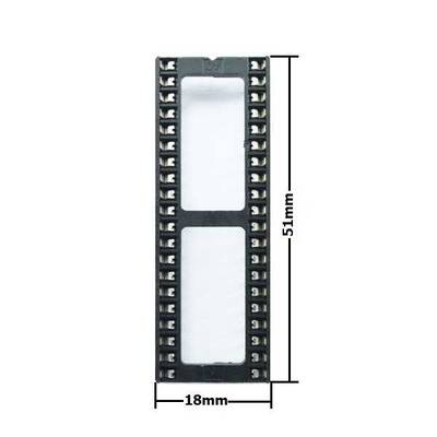 40 Pin DIP Soket - Entegre Soketi