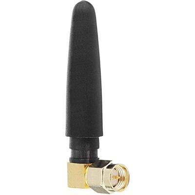 433Mhz RF 3dBi SMA Erkek 90 Derece Anten 5cm