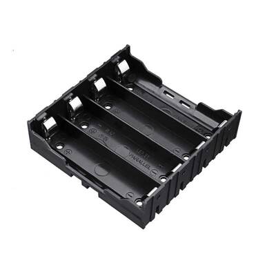 4lü 18650 Pil Yuvası - 8 Pin - PCB Tip