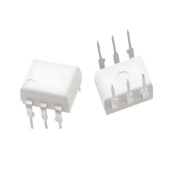 Robo90 - 4N25 DIP-6 Transistör Çıkışlı Optokuplör Entegresi