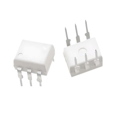 4N25 DIP-6 Transistör Çıkışlı Optokuplör Entegresi