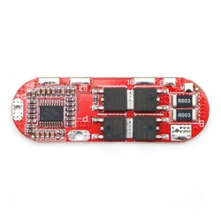 4S 25A BMS 18650 Li-ion Lityum Balans Pil Şarj Koruma Devre - Thumbnail