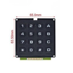 4x4 Matrix Tuş Takımı - Keypad - Thumbnail