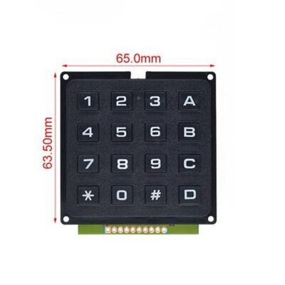 4x4 Matrix Tuş Takımı - Keypad