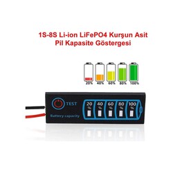 5-30V Pil Kapasite Göstergesi JX-4615-A3 - Thumbnail