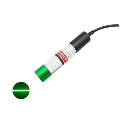 520mm 520nm 150mW Yeşil Çizgi Lazer- 30 Derece