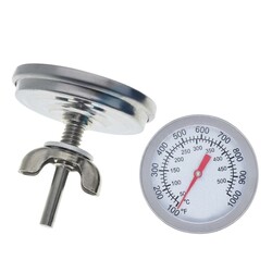 Robo90 - 52mm Paslanmaz Çelik Gıda Termometresi 50-500C°