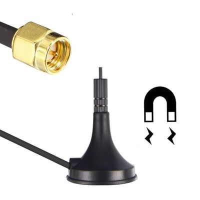 5800Mhz 12dBi 22.3cm Manyetik Taban SMA Erkek Wifi Anten