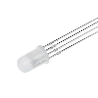 5mm Diffused RGB Led - Ortak Anot