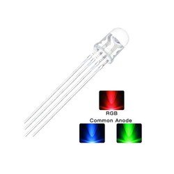 5mm RGB Led - Ortak Anot - Thumbnail