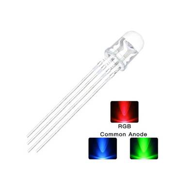 5mm RGB Led - Ortak Anot