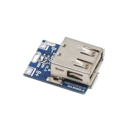 Robo90 - 5V Lityum Pil Şarj Modülü - Voltaj Yükseltici - Type C