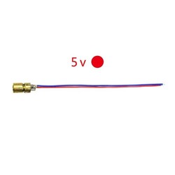 5V 650nm Nokta Lazer - 5mW - Thumbnail