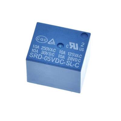 5V Röle - 5 Pin - 250VAC/10A