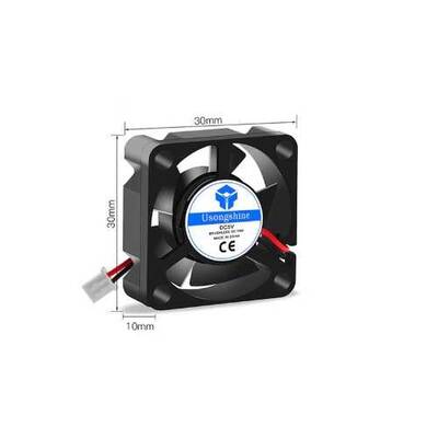 5V Sessiz Fan 30x30x10(3010) - Raspberry Pi Uyumlu