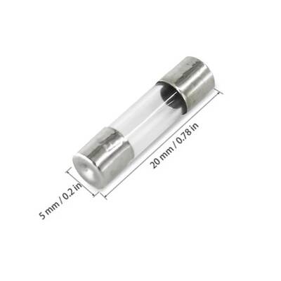 5x20mm Cam Sigorta - 1.2A