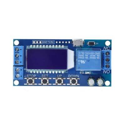 6-30V Çok Fonksiyonlu Zaman Ayarlı Röle Modülü - XY-LJ02