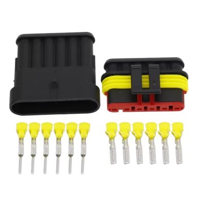 6 Pin Su Geçirmez Konnektör Takımı