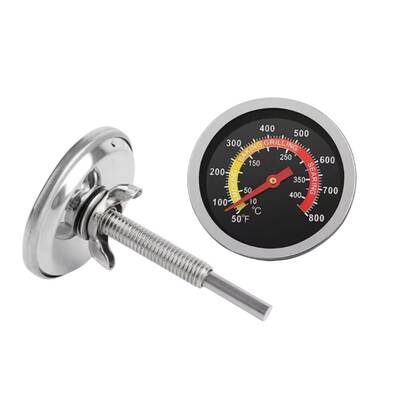 60mm Paslanmaz Çelik Gıda Termometresi - 10 ila 400 C°