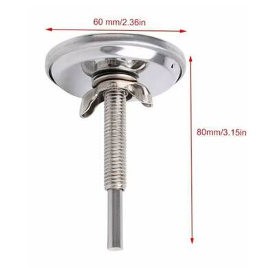 60mm Paslanmaz Çelik Gıda Termometresi - 10 ila 400 C°