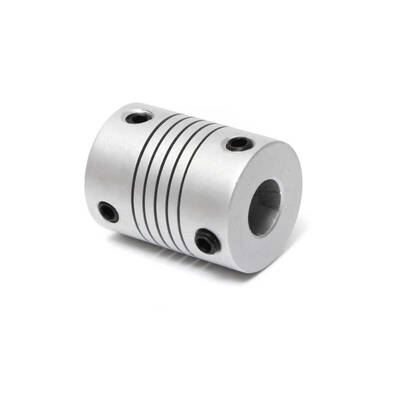 6.35x8mm Esnek Kaplin - 3D Yazıcı/CNC Uyumlu