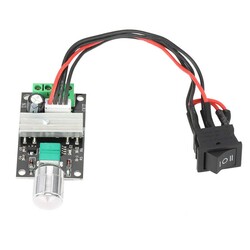 6V 12V 24V 3A 80W DC Motor Sürücü Dimmer + PWM Motor Hız Kontrol - Thumbnail