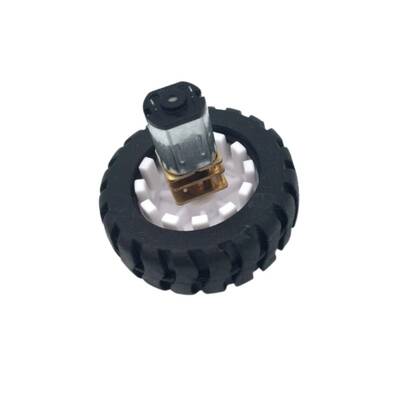 6V 150 RPM N20 Motor ve Tekerlek Seti