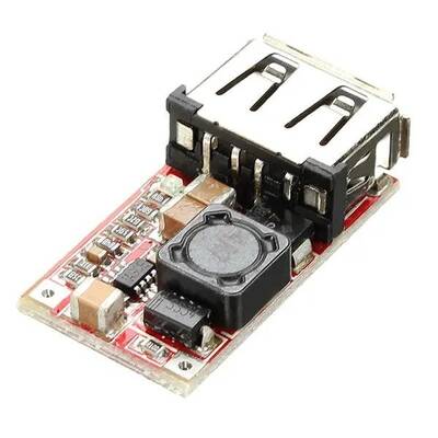 6V ~ 24V Giriş - 5V Çıkış 3A DC DC Çevirici - USB Power Modül