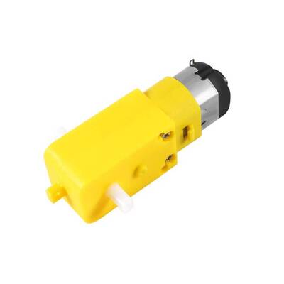 6V 250 RPM Redüktörlü Motor - Sarı