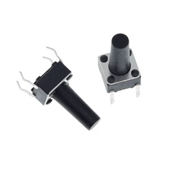 Robo90 - 6x6x12mm Push-Tact Buton - 4 Pin